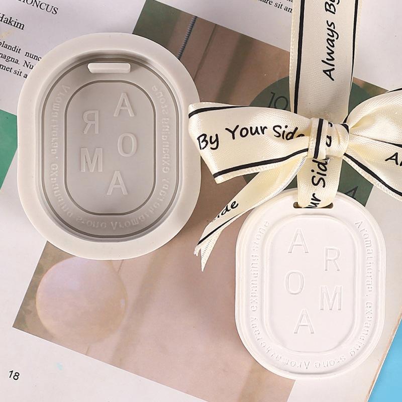 

Diy Silicone Molds Car Pendants Multi-purpose Aromatherapy Mould For Making Soap Candles Chocolate сірий