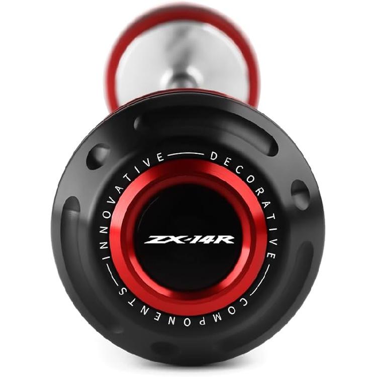 

Motorcycle Front Axle Fork Wheel Falling Protection CNC Compatible with K.AWASAKI Ninja ZX14R 2012-2020 2021 2022 2023 2024 ZX-14R ZX 14R Accessories червоний