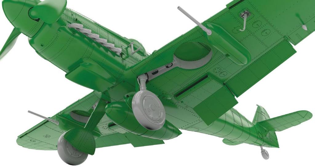 Eduard 1/48 Hybrid Edition Avia S-199 (Erla Canopy) Plastic Model Kit EDU948011 (Airplane)