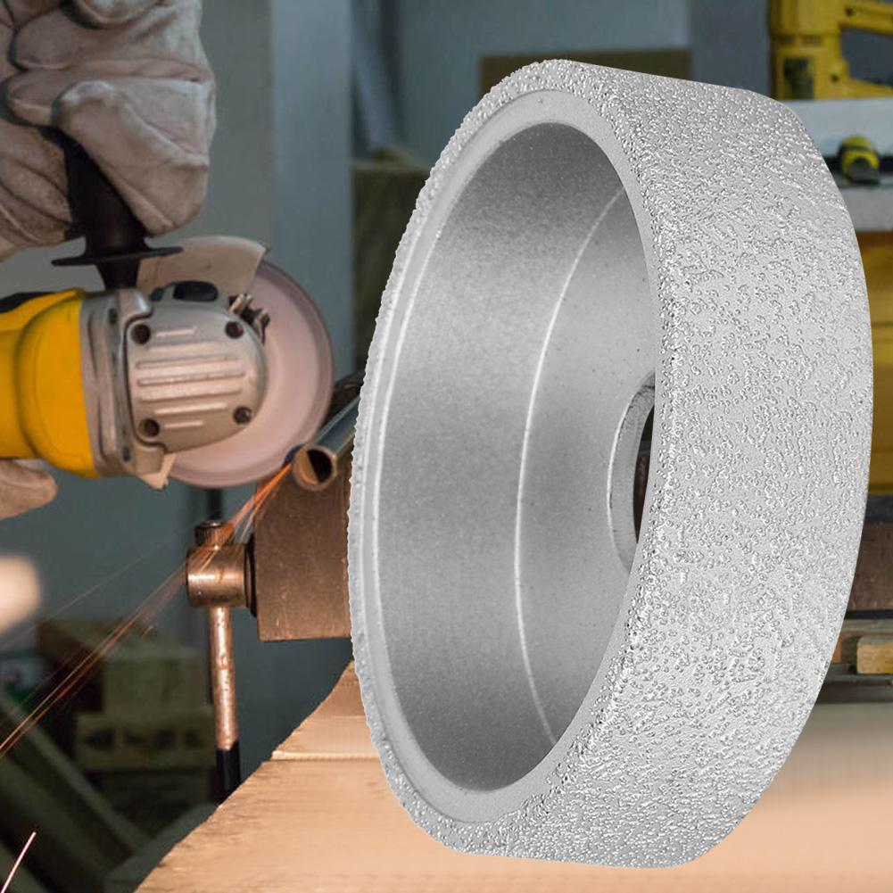 7.3cm Brazed Grinding Wheel Flat Grinding Wheel for Stone Marble Ceramic