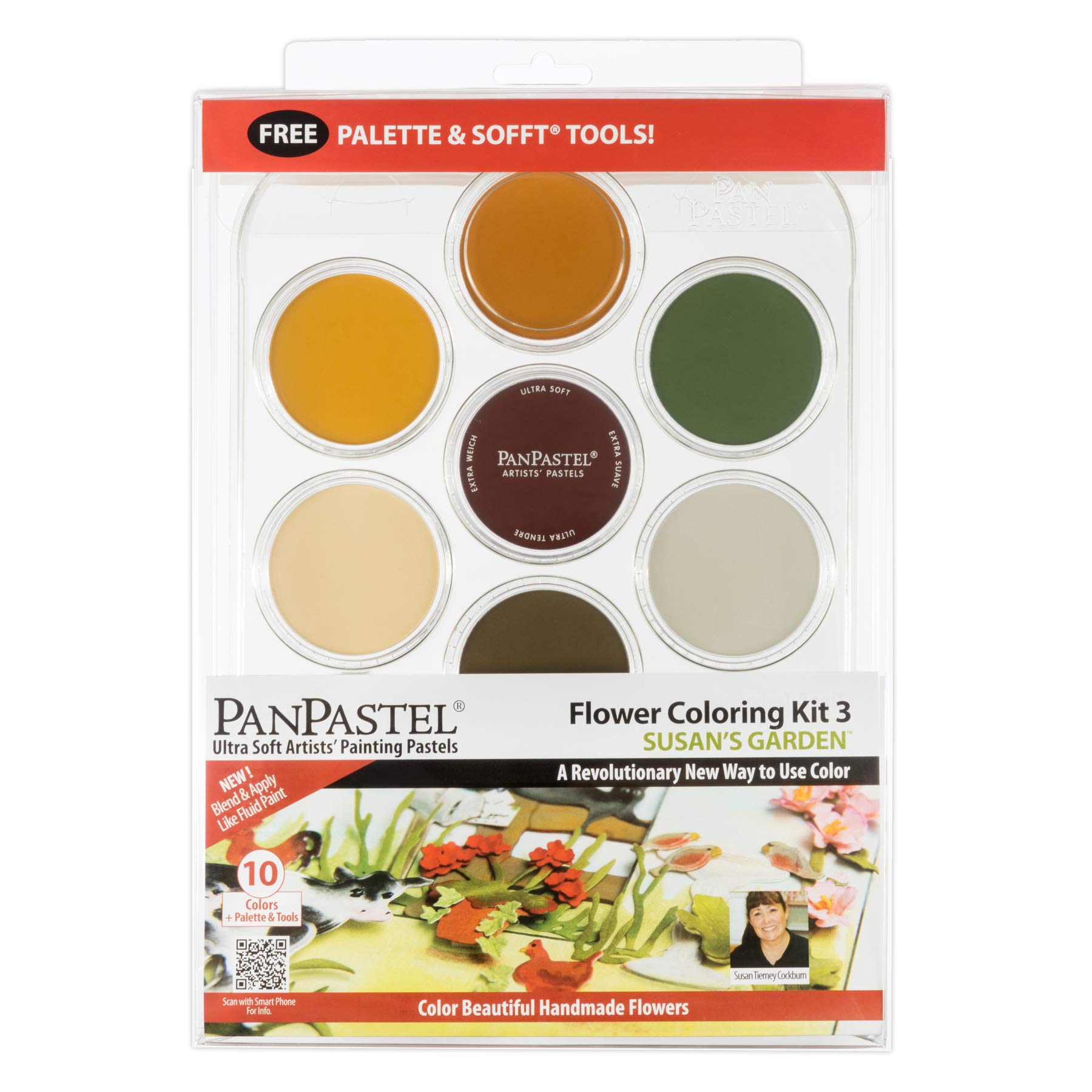 

PanPastel 30117 Susan s Flower Color Kit (3) 10 Color Set 318454