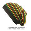 Autumn Street Knitting Beanie Hat Unisex Jamaica Stripes Baggy Hip Hop Skull Cap