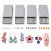 4PCS Smooth Rolling Nail Art Bead Roller 3D Printed Sphere Shaper Roller  Polymer Clay Crafts