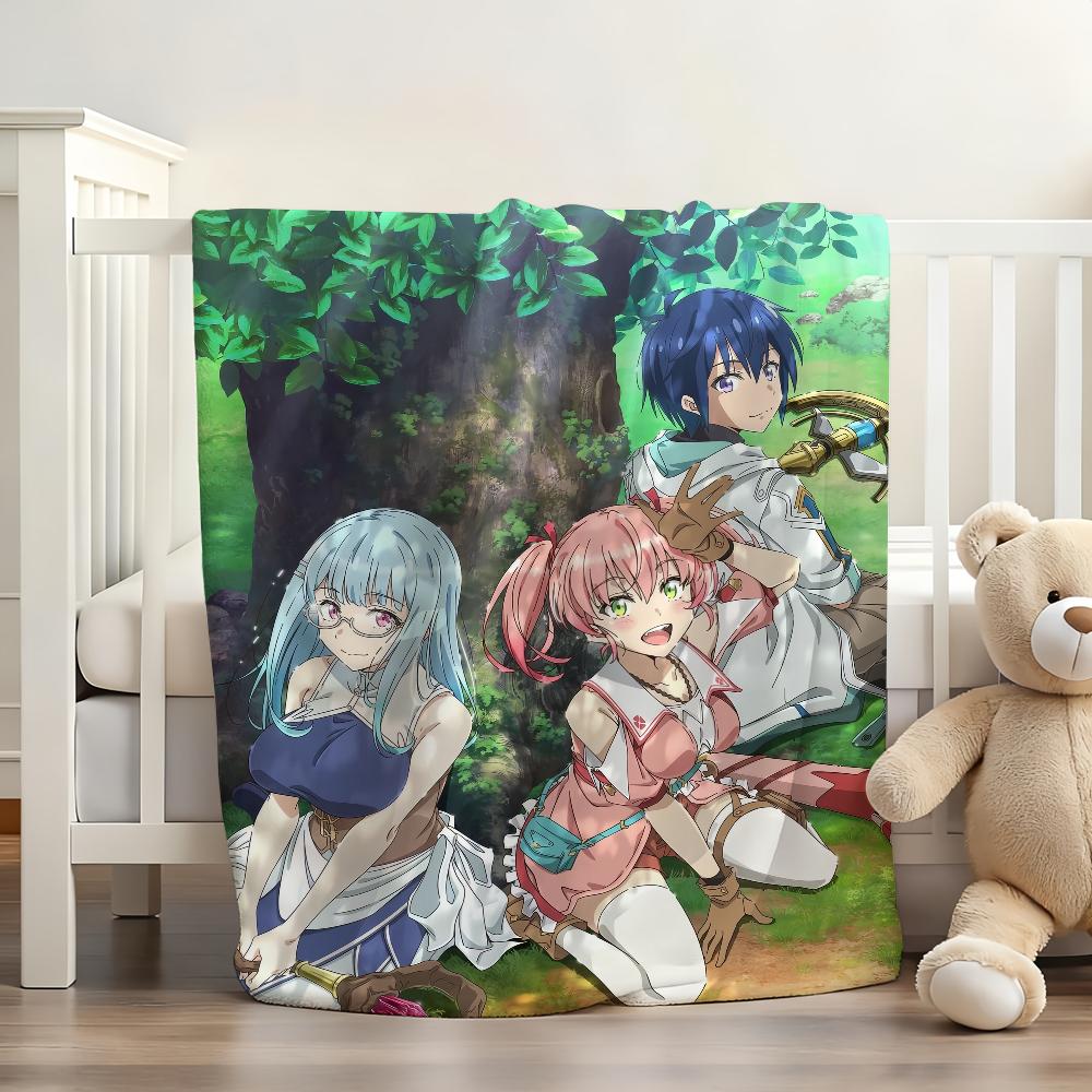 Scooped Up by an S Rank Adventurer! Blanket Soft and Skin Friendly For Couch Bed Napping Bedspread All Seasons Comforter
