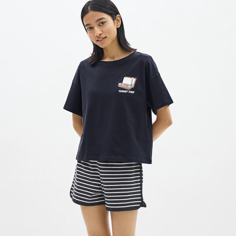 

GU by Uniqlo Lounge Set шорты с короткими рукавами TOM AND JERRY