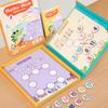 Magnetic Number Array Diagram: Educational Toy for Children's Logical Thinking and Mathematics Training