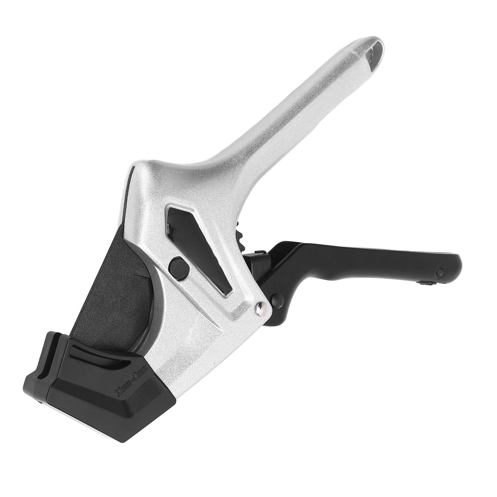 

PVC Pipe Cutter 051mm Cutting SK5 Alloy Steel Self Locking Ratchet Water Pipe Shears with Lock