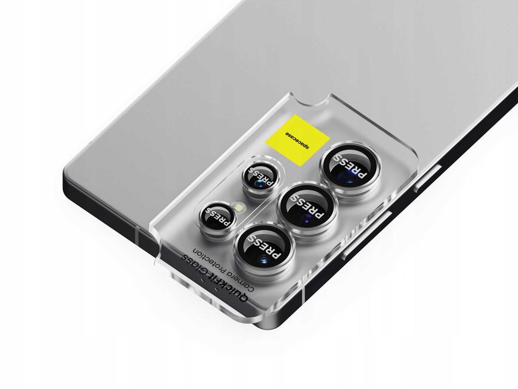 Spacecase Quickfit Camera Glass Galaxy S25 Ultra Silver