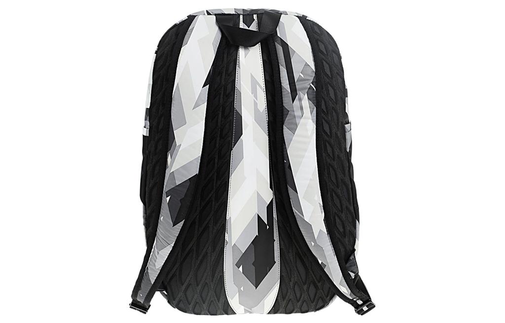 Nike Polyester Nylon Backpack Regular Unisex Black/White BA5242-003