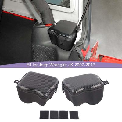 Pre Jeep Wrangler JK 2011-2017 4-dverovú verziu Auto Kufor Bočný Úložný Box Organizér Kontajner Interiér Uskladnenie Upratovanie Príslušenstvo