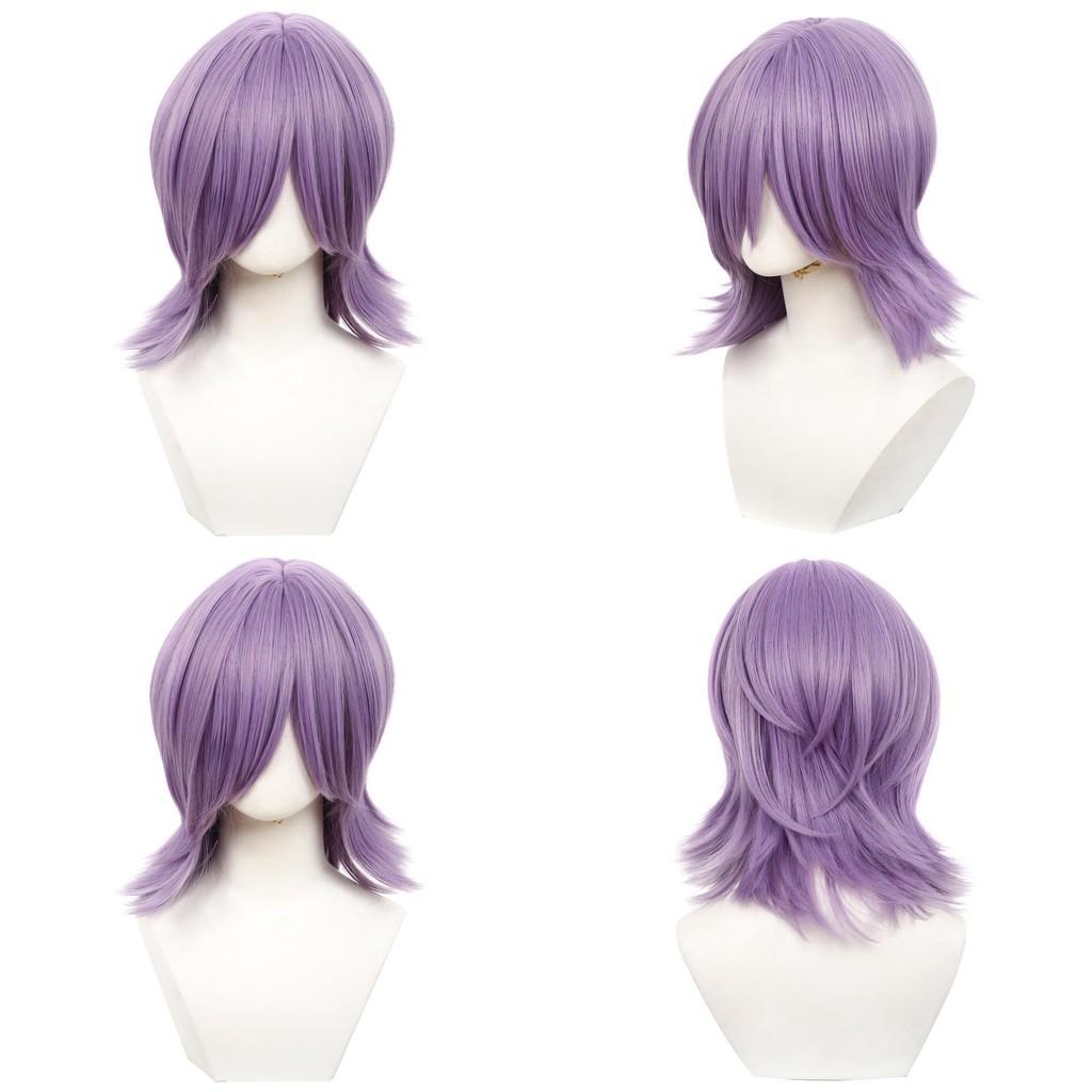 Kpop Demon Hunters Cosplay Wig With Short Straight Hair And Asymmetric Bangs For Anime Fans