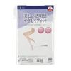 Plain Interwoven Reinforced Fukusuke [Silky Support] Pantyhose, 4-Pair Pack, Knit, Toe, Sweat-Absorbing, Anti-Static,