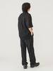 Shirt Mesh Open Collar Shirt SUMIKURO M 11011512147 [BEAMS] S/S Men's