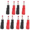 5Set U39 4mm PVC Telescopic Banana Plug Connector Fireproof for Electrical Testing