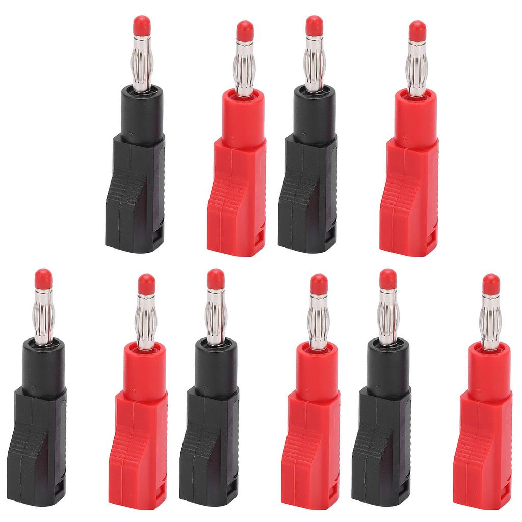 5Set U39 4mm PVC Telescopic Banana Plug Connector Fireproof for Electrical Testing