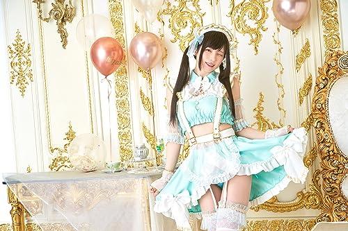 Clearstone X Enako Collaboration Cosplay Halloween Anniversary Maid Separates Women's Green