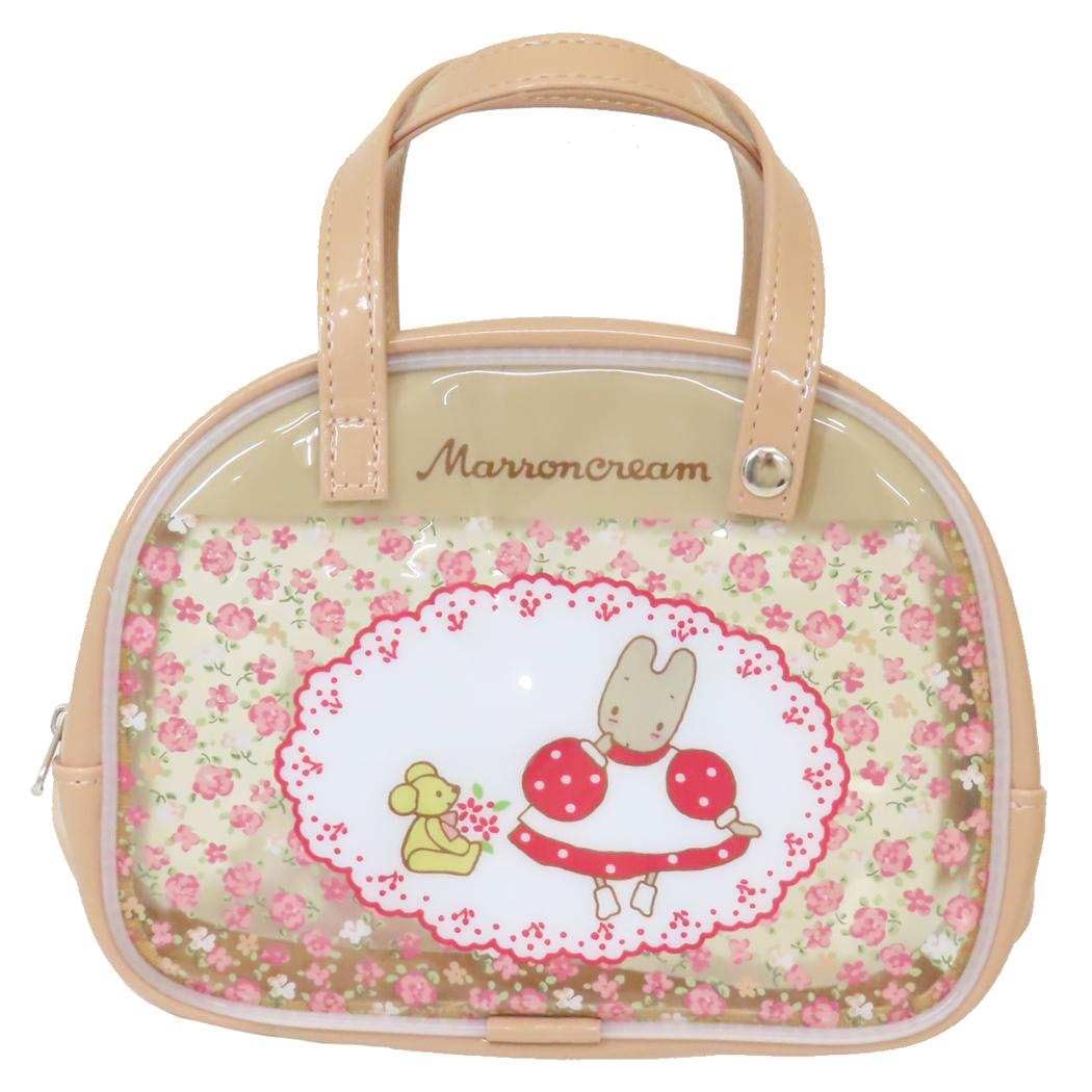 Сумка-пенал в стиле Boston Bag с персонажами Sanrio Марон Крим
