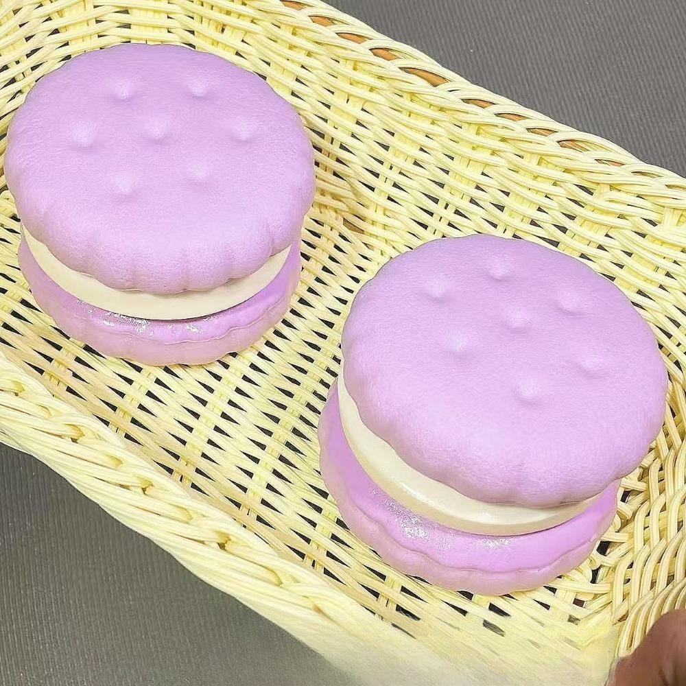 Squishy Simulated Cake Squeeze Toy Stress Relief Slow Rising  Sensory Fidget for Anxiety ADHD Autism Gifts Kids Adults ASMR Fun