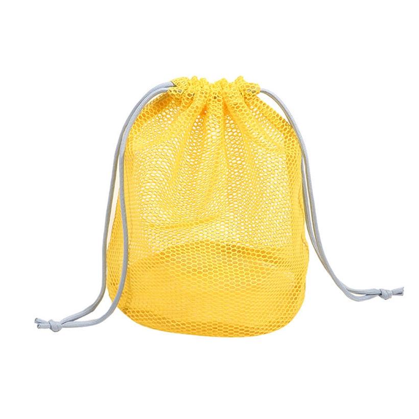 Lightweight Women Mesh Shower Caddy Bag Portable Travel Mini Toiletry Cosmetic Bag for Beach Swimming Dorm