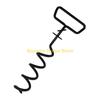 F26C Trapezoidal Thread Pet Stake Ground Anchors Heavy Duty Iron for Outdoor Use