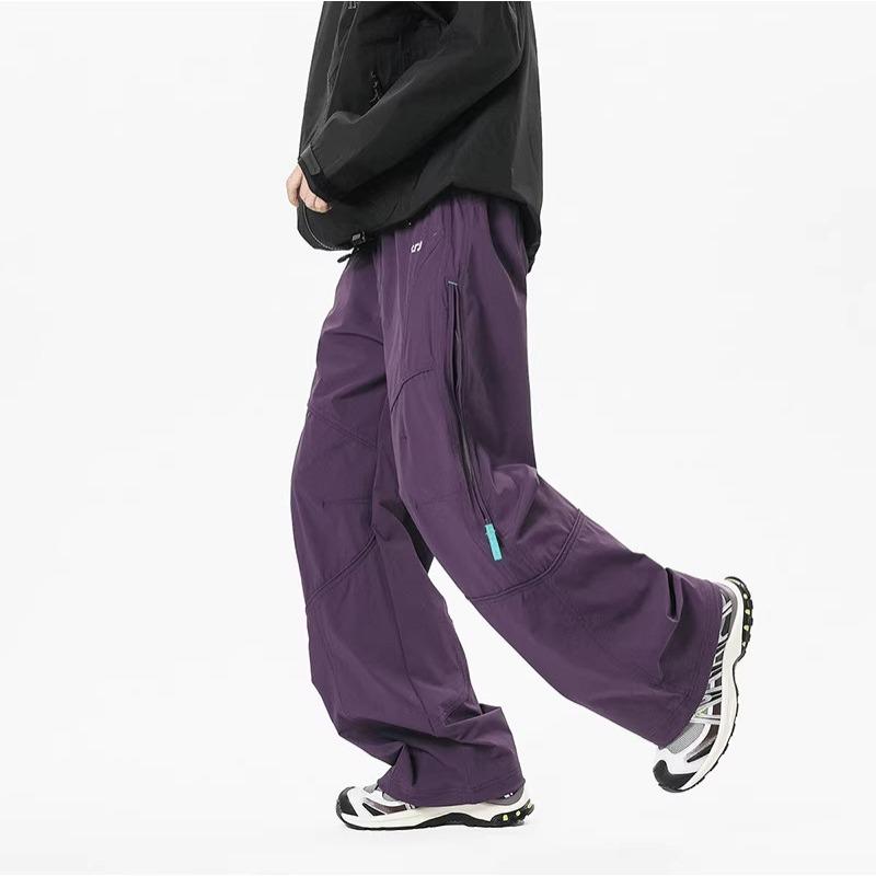 American Outdoor Charge Werkbroek Heren Lente Sneldrogend Waterspattend Broek Functionele Zijketting Sport Casual Broek