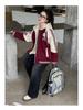 2024 Fashionable Girls' Baseball Jacket for Ages 10-14 - Perfect for Spring and Autumn