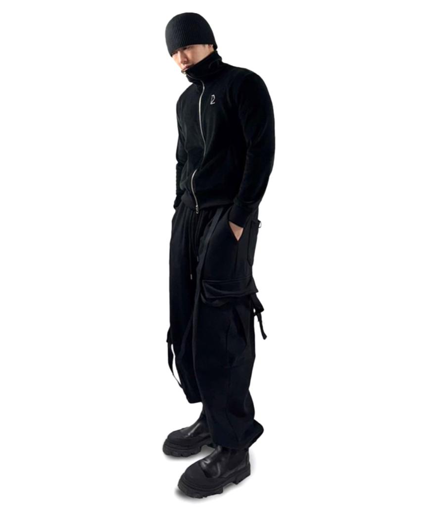 Dignolucir (Unisex) Orionis Velour Zip-Up