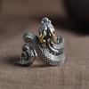 Spirit Snake Retro Ring Men's Open Index Finger Ring Niche Design Jewelry Year of the Snake