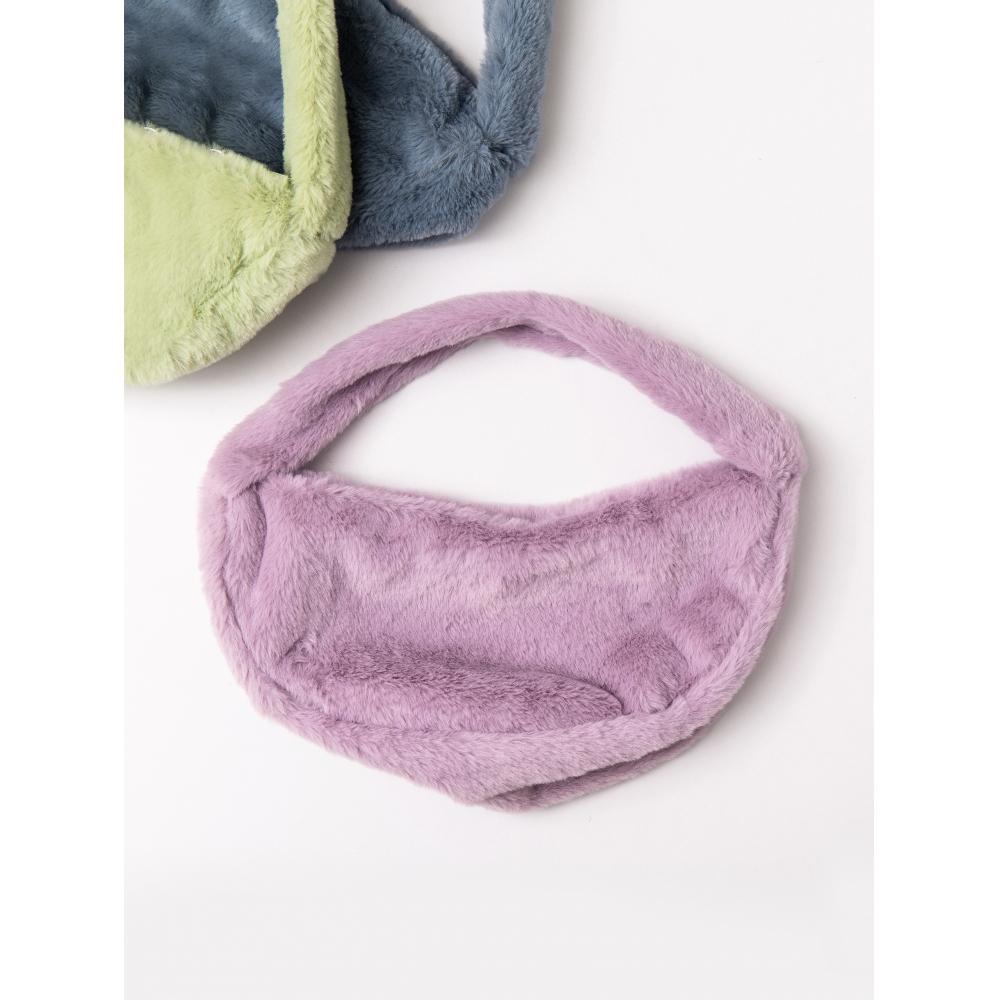 

Daiso Fur Shoulder Bag painted