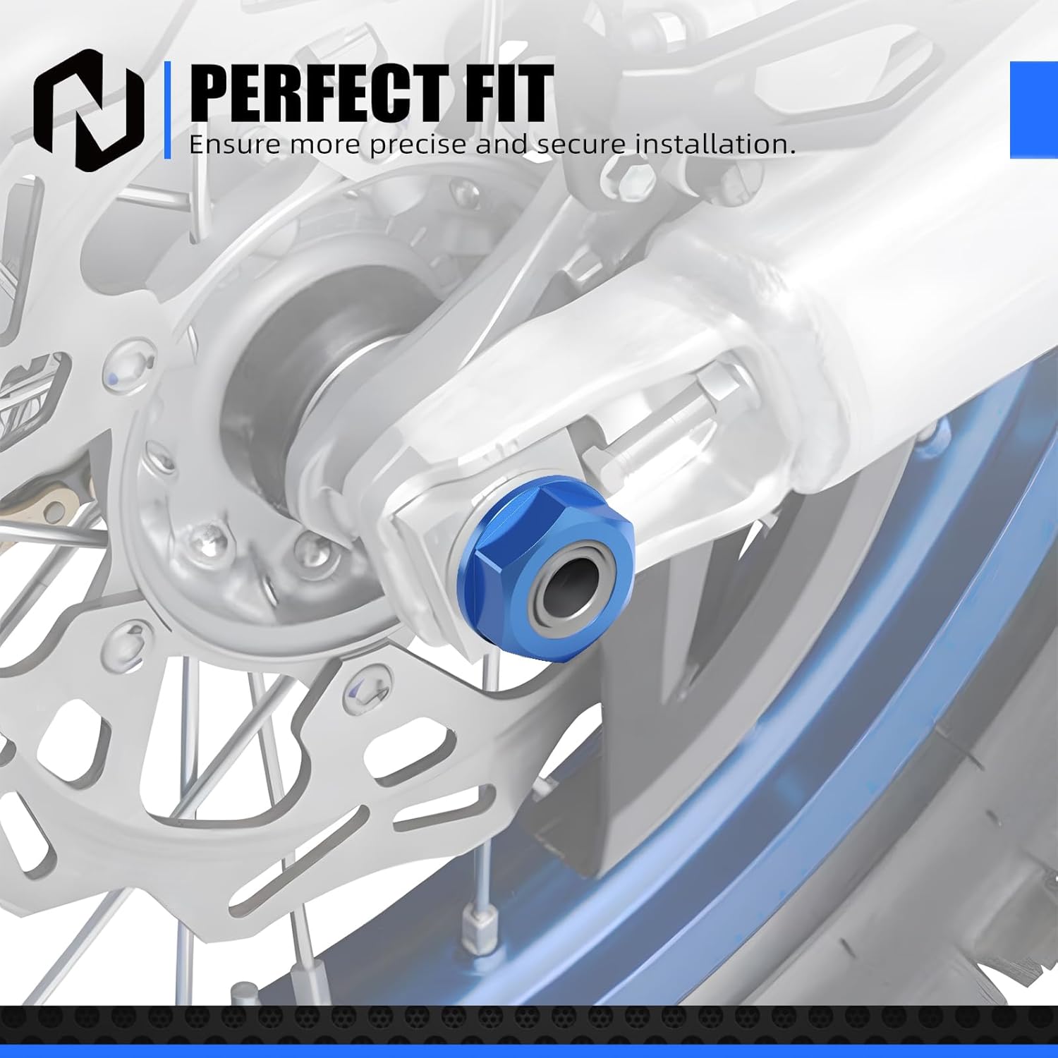 

NICECNC M20×P1.5 Rear Axle Shaft Lock Nut Compatible with Yamaha YZ125 1999-2022 YZ250 1999-2022 YZ250F 2001-2008 YZ400/426/450F 1999-2008 YZ125X