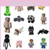 Adorable Minecraft Plush Toys Featuring Soft Creeper Enderman And Wolf Characters