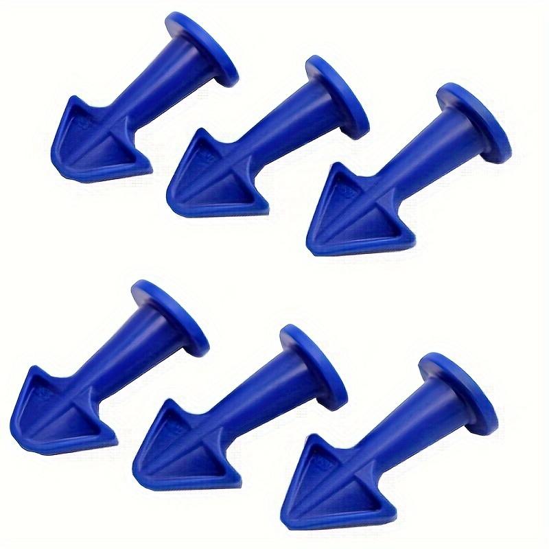 Silicone Application Seam Tool, Scraper Application Silicone Seam Tool, Sealant Nozzle Epoxy Piston Accessories, for Floor Cleaning Tile Tile