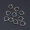 HX6F 10Pcs/set Dangle Earring Clips Non-Pierced Earring Converter Components Findings