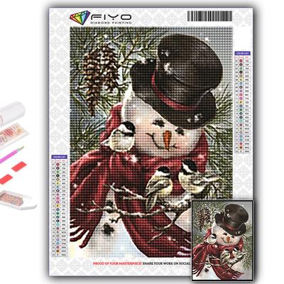Cross Stitch Kit DIY Diamond Embroidery Christmas Tree Santa Snowman Diamond Painting Home Decor
