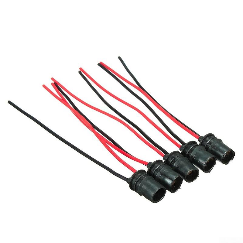 Connector Set Size Holder 10mm Led 10pcs Pro Base Car Light Bulb 10x Socket