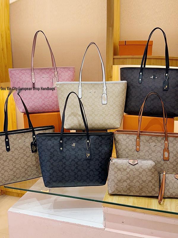 2025 Women’s Versatile Large Capacity Mother-Child Tote: Fashionable Commute Shoulder Handbag