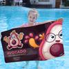 Cairtoon Avocado Microfiber Blanket Quick Drying Beach Towels Oversized Printing Super Absorbent Pool Towel Blanket
