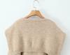French Autumn Gentle Style Soft Knitwear Pullover and Shawl Two-Piece Set Sweater Top