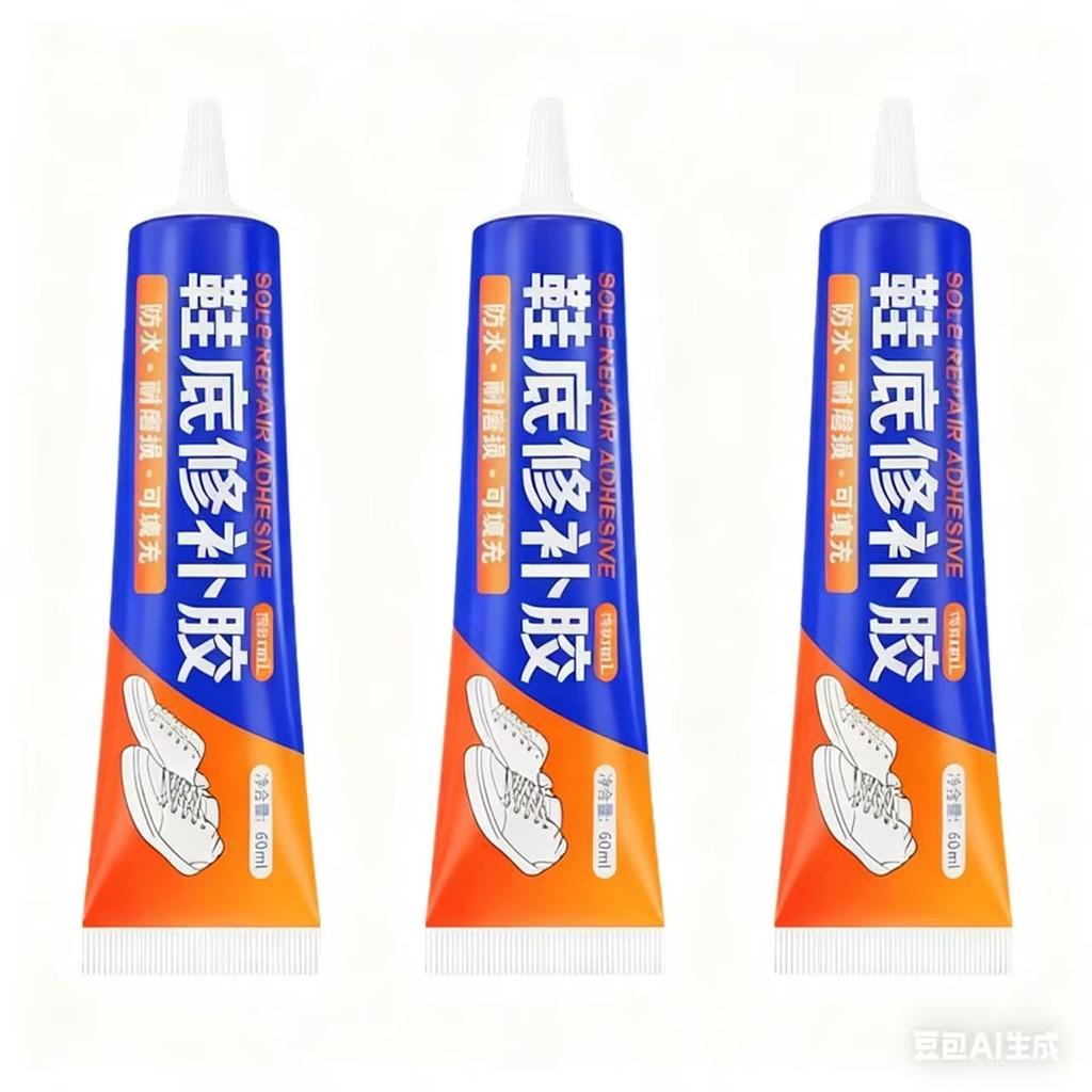 Waterproof Resin-Based Shoe Repair Glue for Scratches  Holes  and Cracks