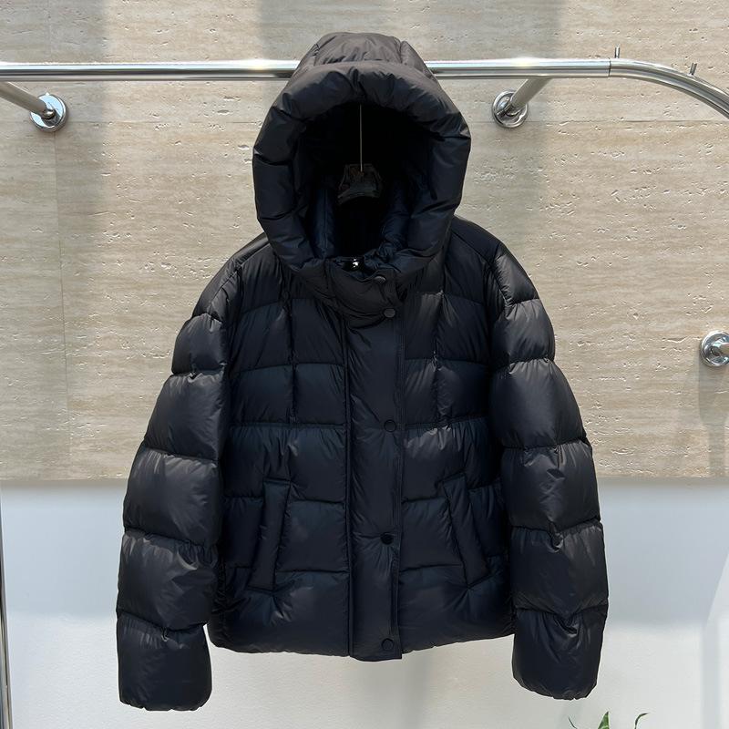 Winter New Puff Down Jacket Women's Short Thickened Hooded Small Bread Jacket Warm Jacket