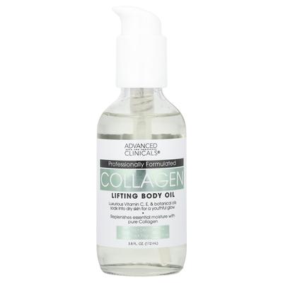 Advanced Clinicals, Collagen, Lifting and Body Oil, 3.8 Fl Oz (112 Ml)