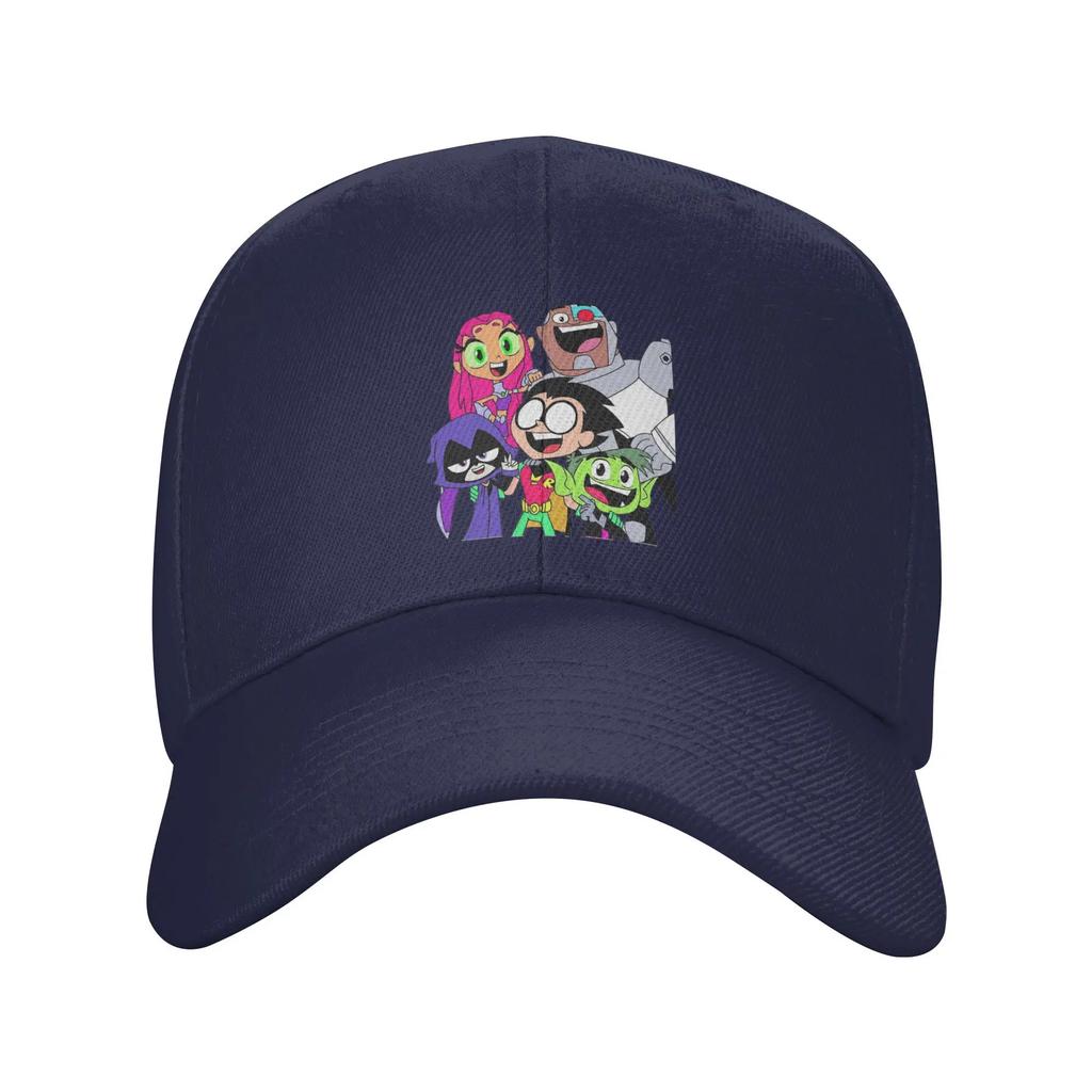Unisex Baseball Hats Teen Titans Picture Outdoor Streetwear Summer Sports Baseball Caps Hip Hop Cap Casquette Hats