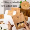 Homeglen Stand-up Kraft Baking Gift Bags