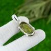 Anniversary Gift For Her Natural Unakite Gemstone Pendant 925 Sterling Silver