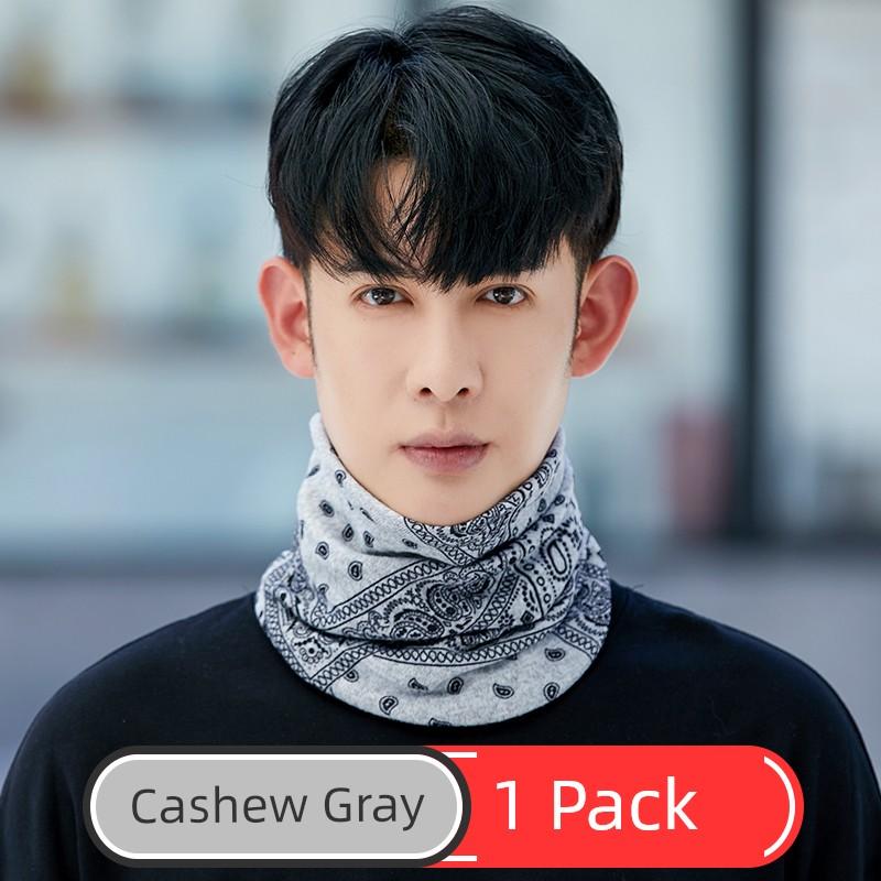 Autumn and Winter Heattech Scarf Men's Variety Magic Headband Neck Protection Face Care Bandana Outdoor Windproof Thickened Cycling Mask