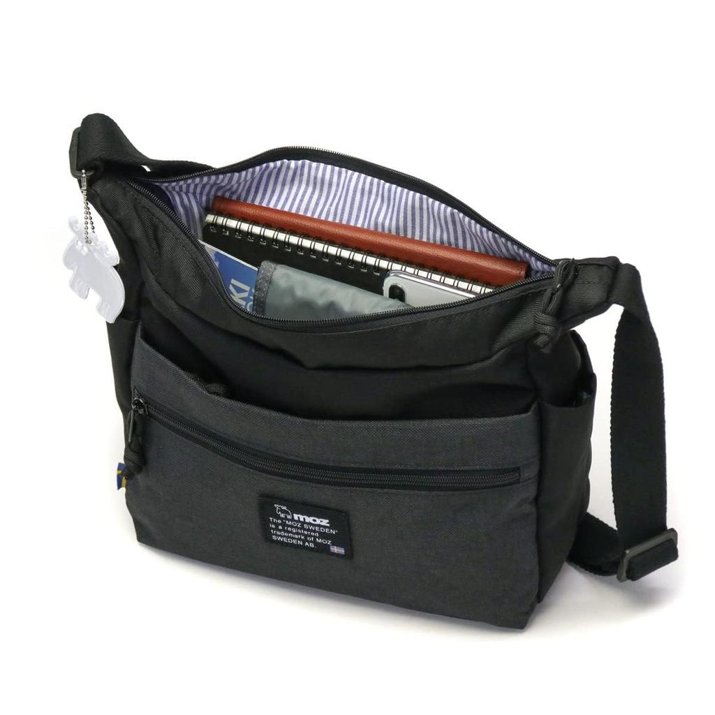 moz COMBI-ZZEI Shoulder Bag, 6.4L, ZZEI-28, Black