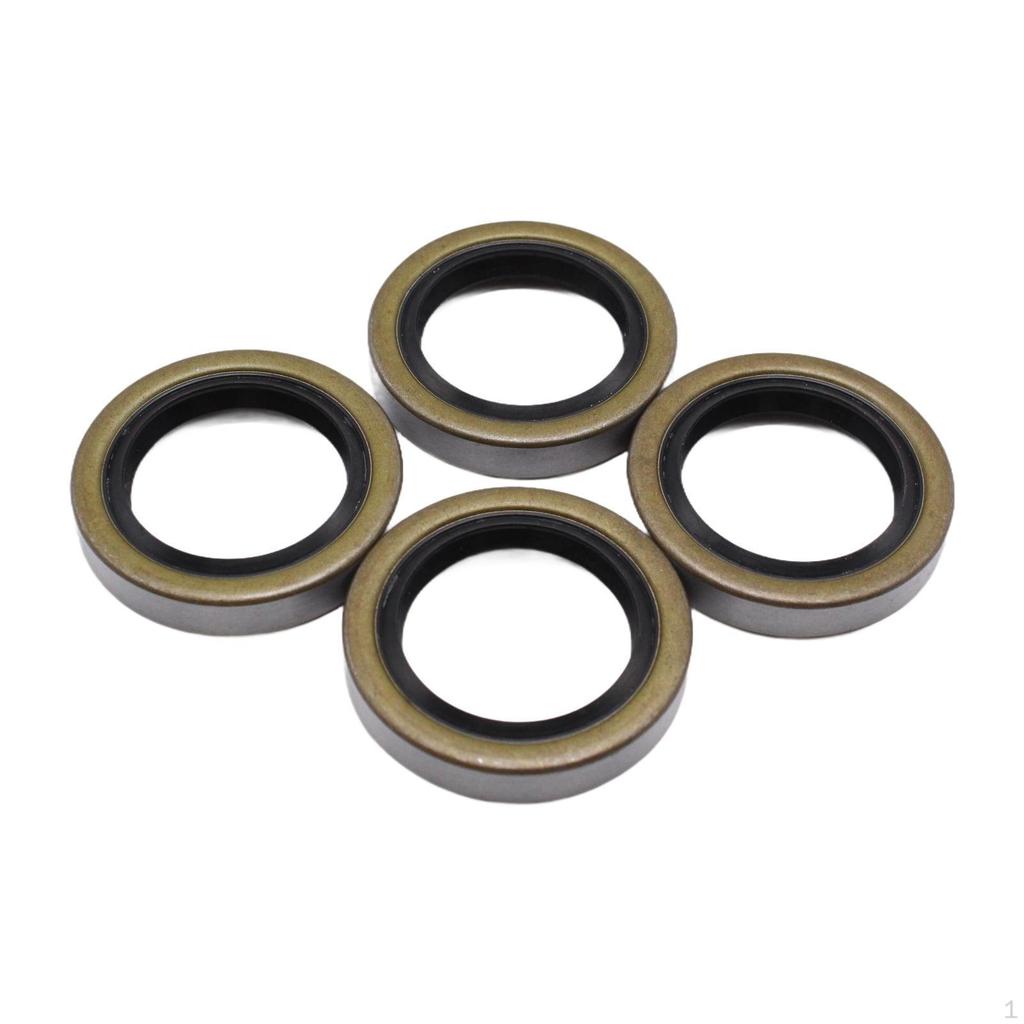 4Pcs Trailer Axle Hub Wheel Seal Spare Part for RV
