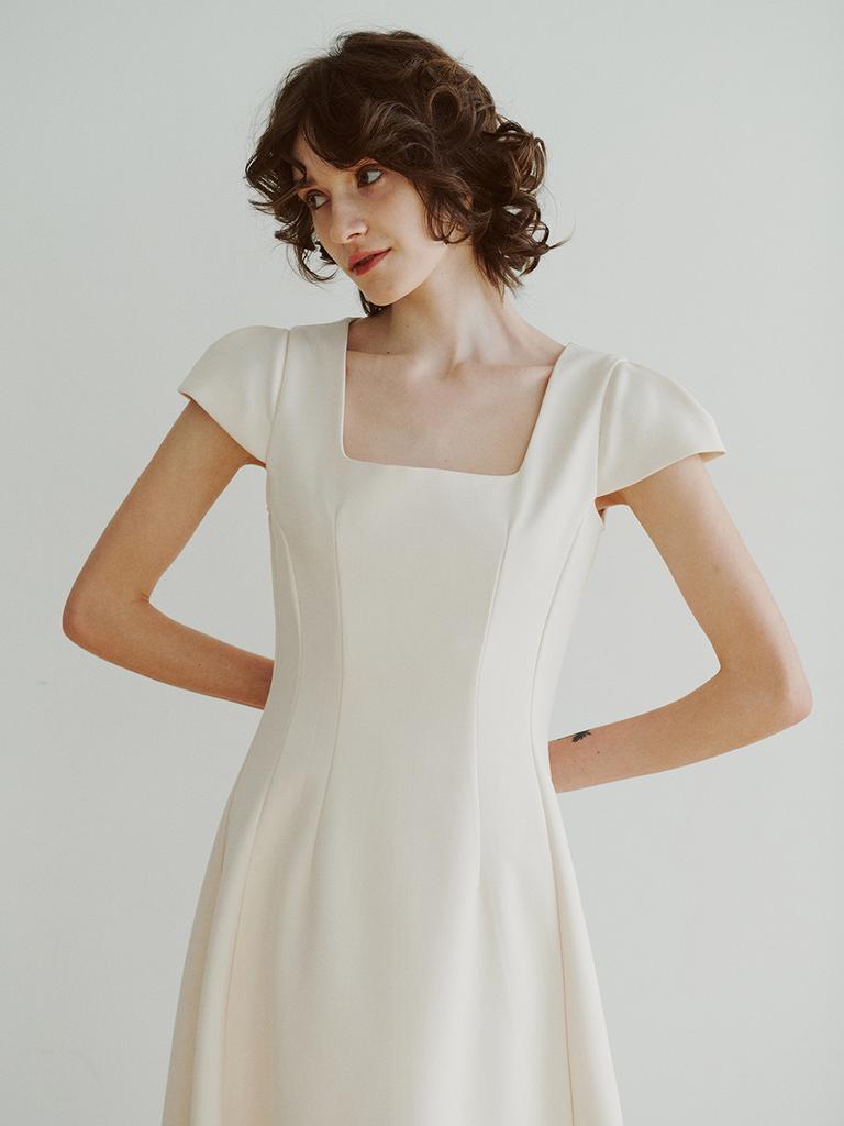 GANISONG Bridal Waltz Long Dress_Ivory