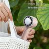 2026 Portable USB Ice Cooling Fan with Carabiner, Semiconductor Refrigeration, and High Wind Power