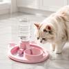 Travel Water Bowl for Cats Automatic Cat Dispenser, Bottle Adapter Pet Dispenser with Suction Cups, Durable ABS Feeder Non-Slip Portable